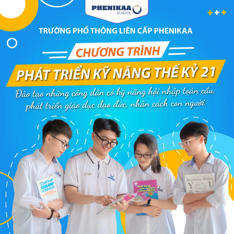 Kỹ năng sống tại Phenikaa School được giảng dạy thông qua nhiều hoạt động trong trường
