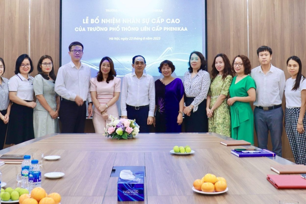 Lễ bổ nhiệm CBQL cấp cao và thành viên BGH Phenikaa School