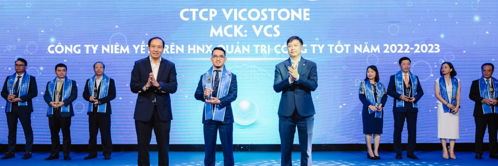 Vicostone vinh dự đạt Top 10 doanh nghiệp quản trị công ty năm 2022 - 2023 của HNX