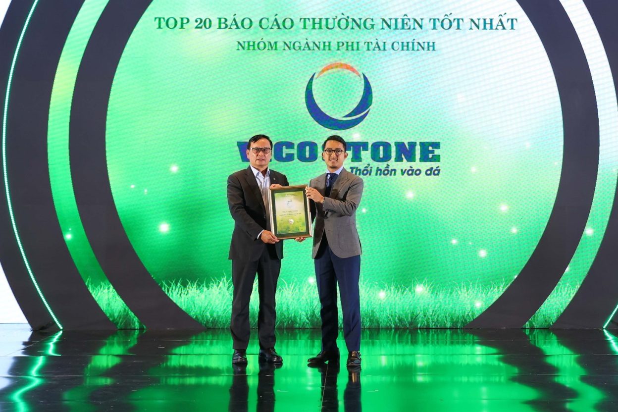 Vicostone - 10 năm liên tiếp xuất sắc được vinh danh trong Top doanh nghiệp có báo cáo thường niên tốt nhất