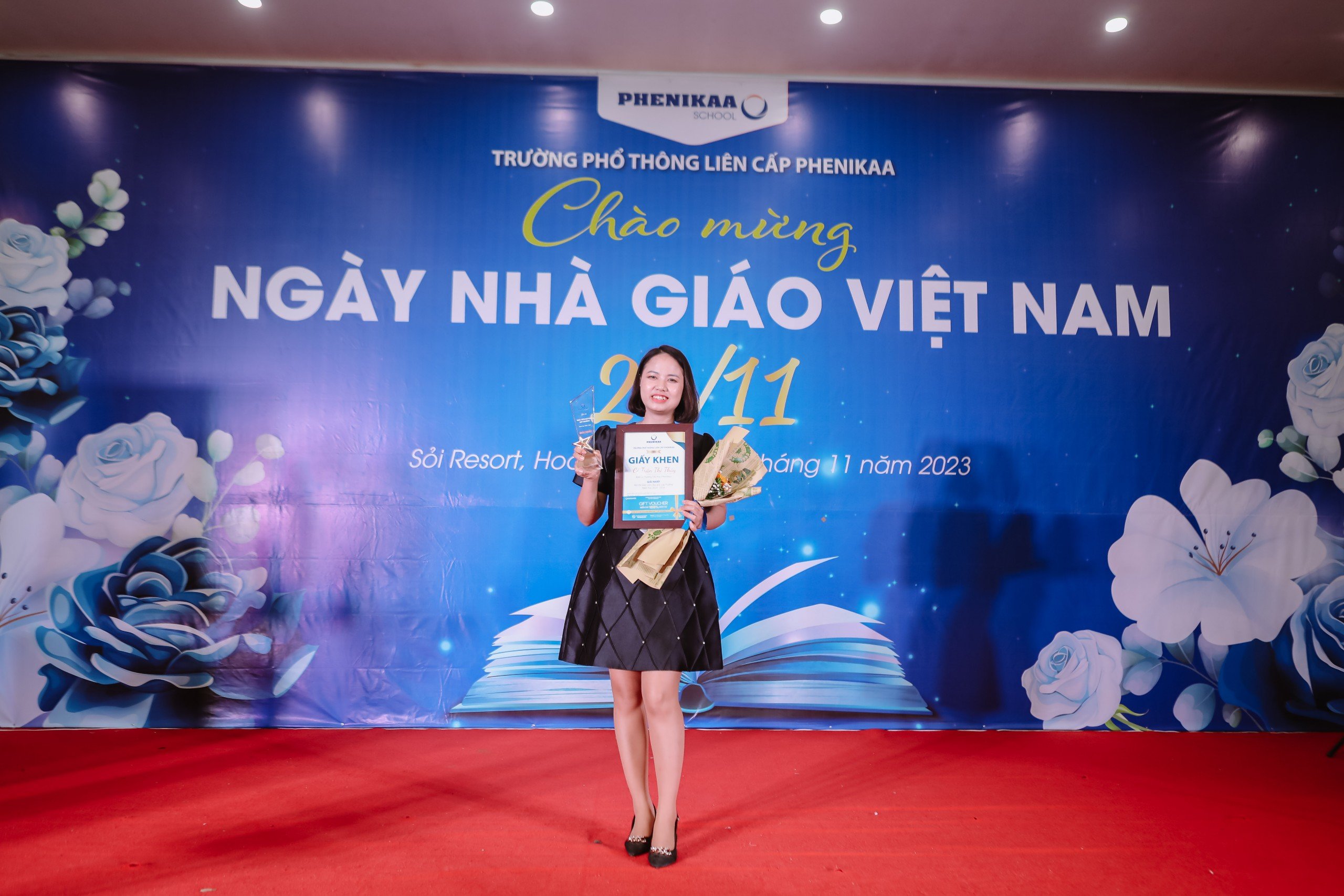 Cô Trần Thị Thuỷ xuất sắc đạt giải nhất Hội thi Giáo viên dạy giỏi cấp trường năm học 2023 - 2024