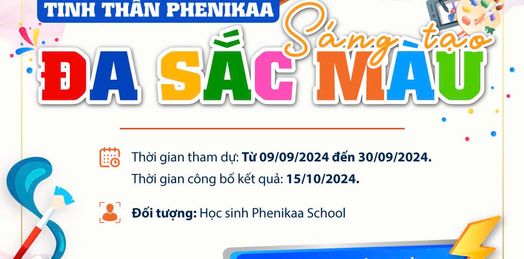 Cuộc thi vẽ tranh theo chủ đề “Tinh thần Phenikaa – Sáng tạo đa sắc màu”