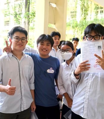 Thí sinh thi tốt nghiệp THPT năm 2024. Ảnh: Xuân Phú.