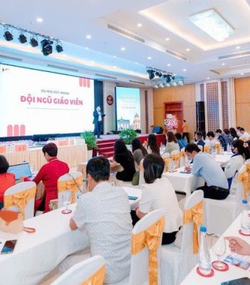 Học sinh dự hội thảo do Trung tâm Du học Đức HSEDU tổ chức Ảnh: Ngọc Mai