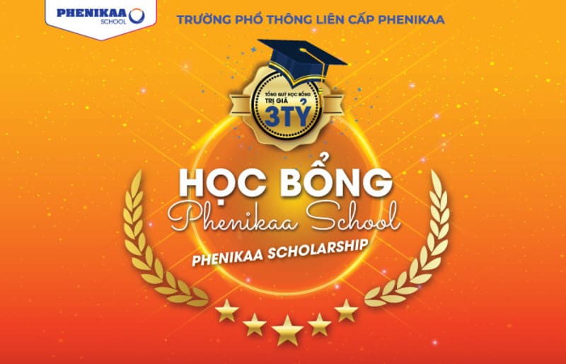 Học bổng Phenikaa Scholarship dành cho học sinh đang theo học tại trường