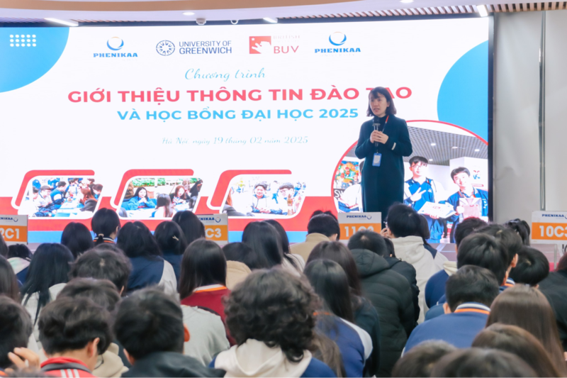 Hình ảnh tại một chương trình ngoại khóa dành cho học sinh cấp THPT của Phenikaa School
