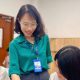 Cô Đình Thị Thủy hướng dẫn học trò trong giờ Ngữ văn.