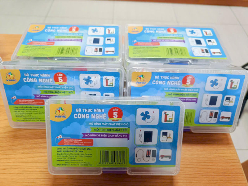 Bộ thực hành môn Công nghệ lớp 5