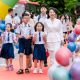 Đồng phục học sinh tại trường Phổ thông Liên cấp Phenikaa