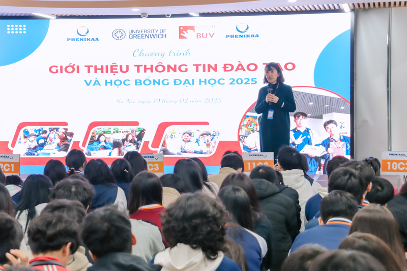 Hình ảnh tại một chương trình ngoại khóa dành cho học sinh cấp THPT của Phenikaa School