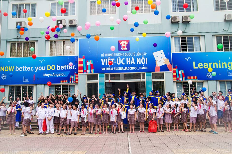 Học sinh trường Phổ thông Liên cấp Việt Úc