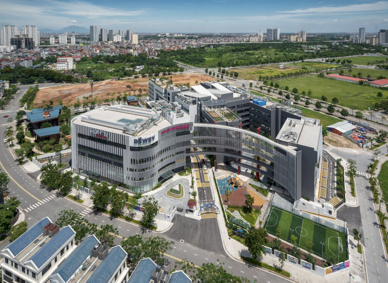 Kiến trúc ấn tượng của Dewey School