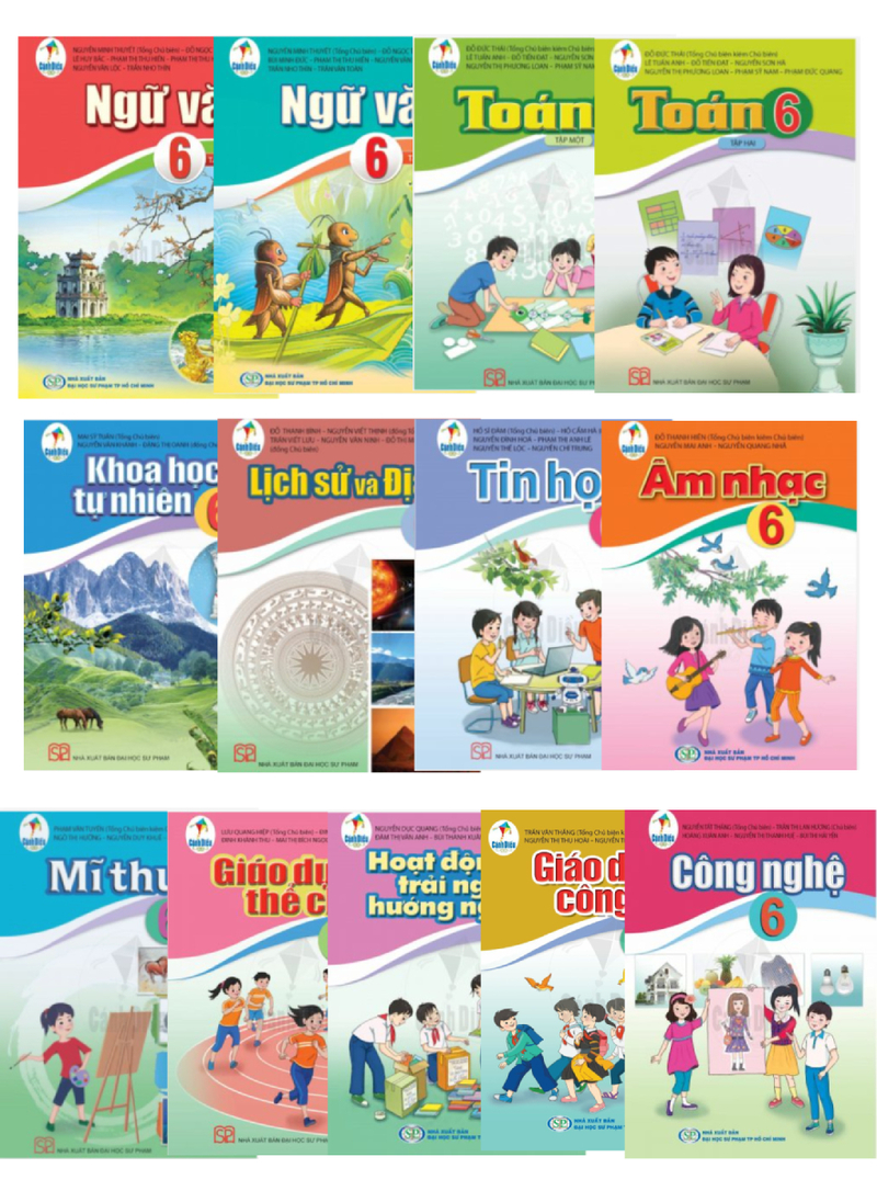 Sách giáo khoa Cánh Diều lớp 6