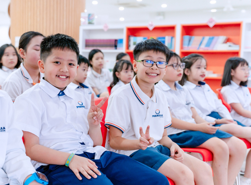 Sau Tiểu học, học sinh có thể tiếp tục học lên THCS Phenikaa