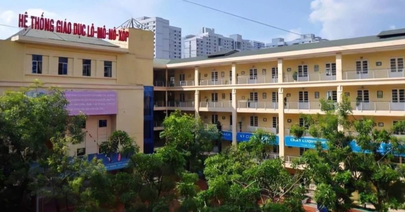 Một góc hệ thống giáo dục Lômônôxốp Mỹ Đình