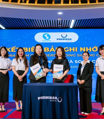 Lễ ký kết Biên bản ghi nhớ Hợp tác (MOU) giữa Phenikaa School và Soon Cheng PTE. LTD