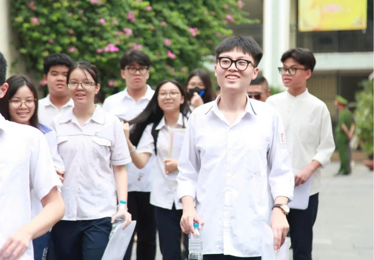Thí sinh Hà Nội thi trong kỳ thi vào lớp 10 năm 2025. Ảnh: Vân Anh.