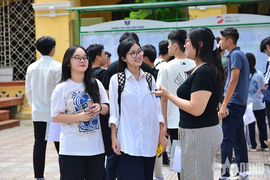 Thí sinh dự kỳ thi tốt nghiệp THPT 2025.