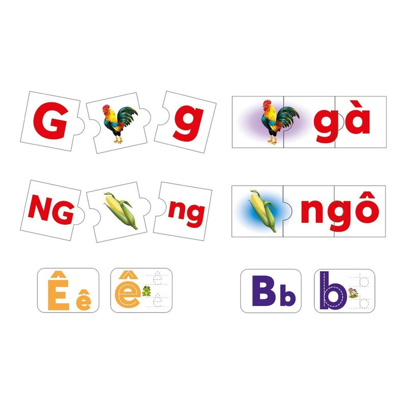 Bảng vần lớp 1 dành cho bé