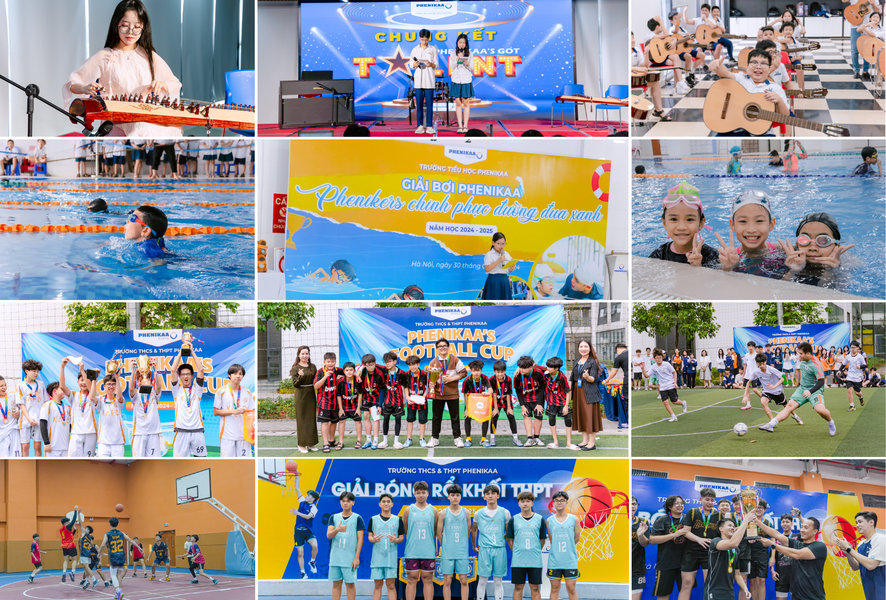 Con tự tin phát triển năng lực cá nhân tại Phenikaa School