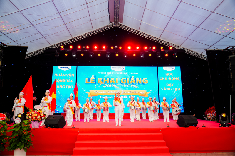 Lịch khai giảng luôn diễn ra cố định vào ngày 5/9 hàng năm