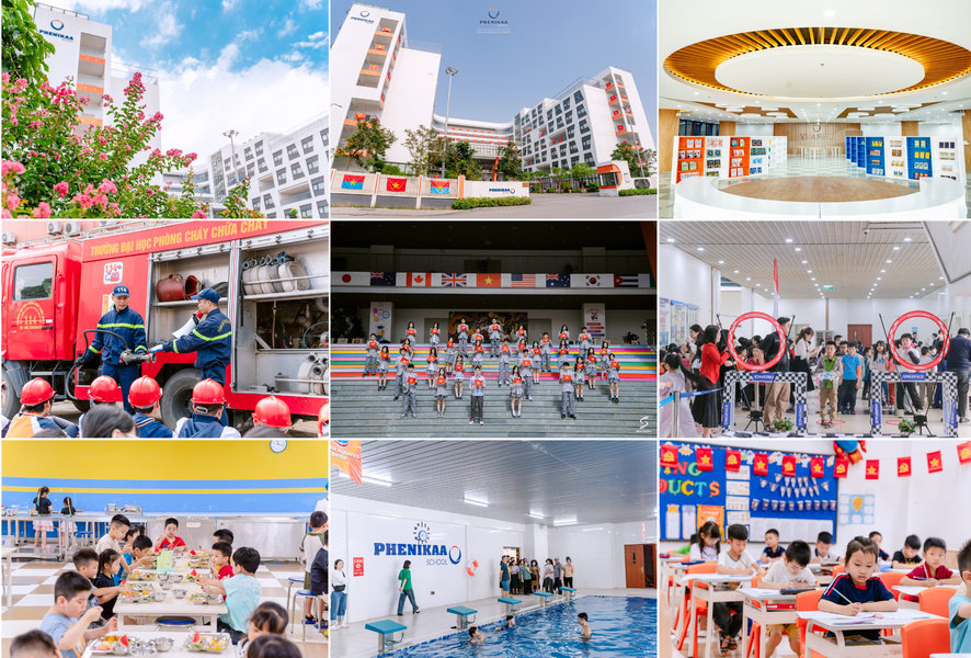 Môi trường học tập an toàn, hiện đại và văn minh tại Phenikaa School
