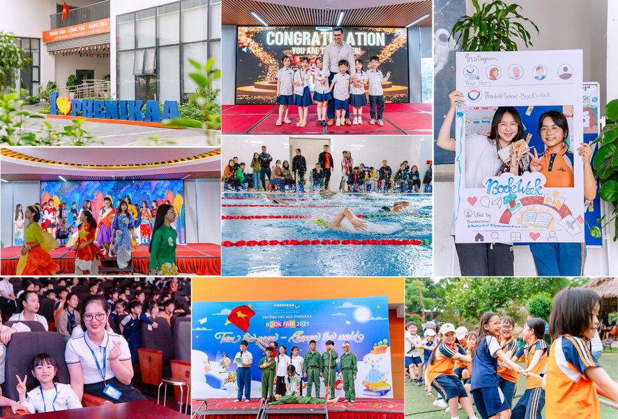 Môi trường tràn ngập tình yêu thương và hạnh phúc tại Phenikaa School