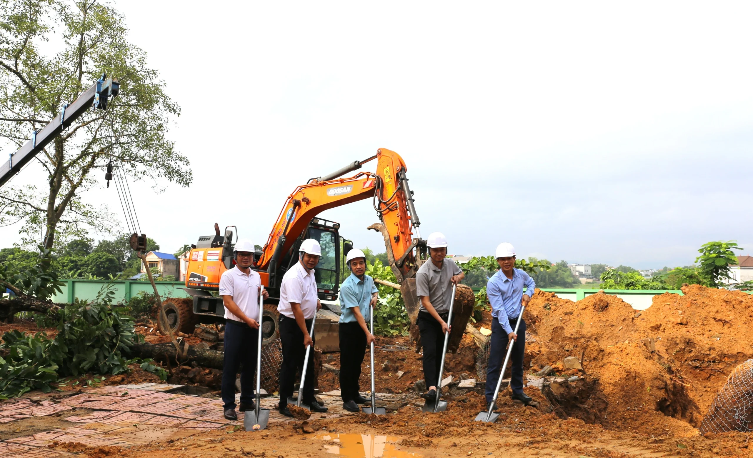 lễ khởi công xây dựng dự án