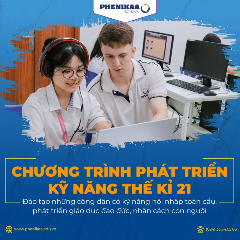 Học kỹ năng sống với chương trình phát triển kỹ năng thế kỉ 21