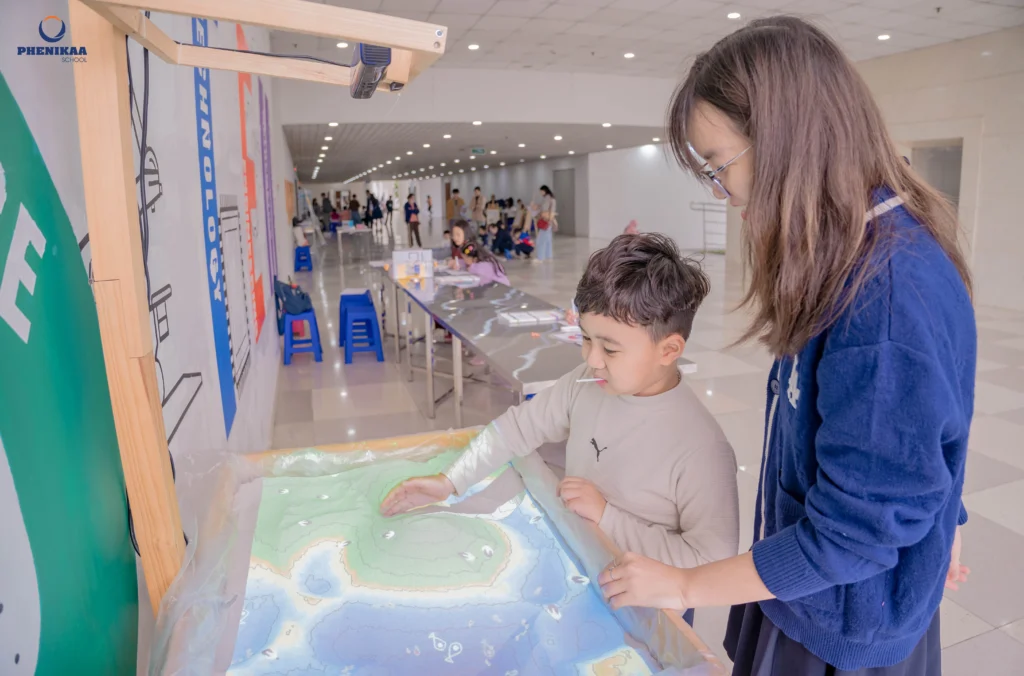 Trạm STEM với nhiều hoạt động đa dạng