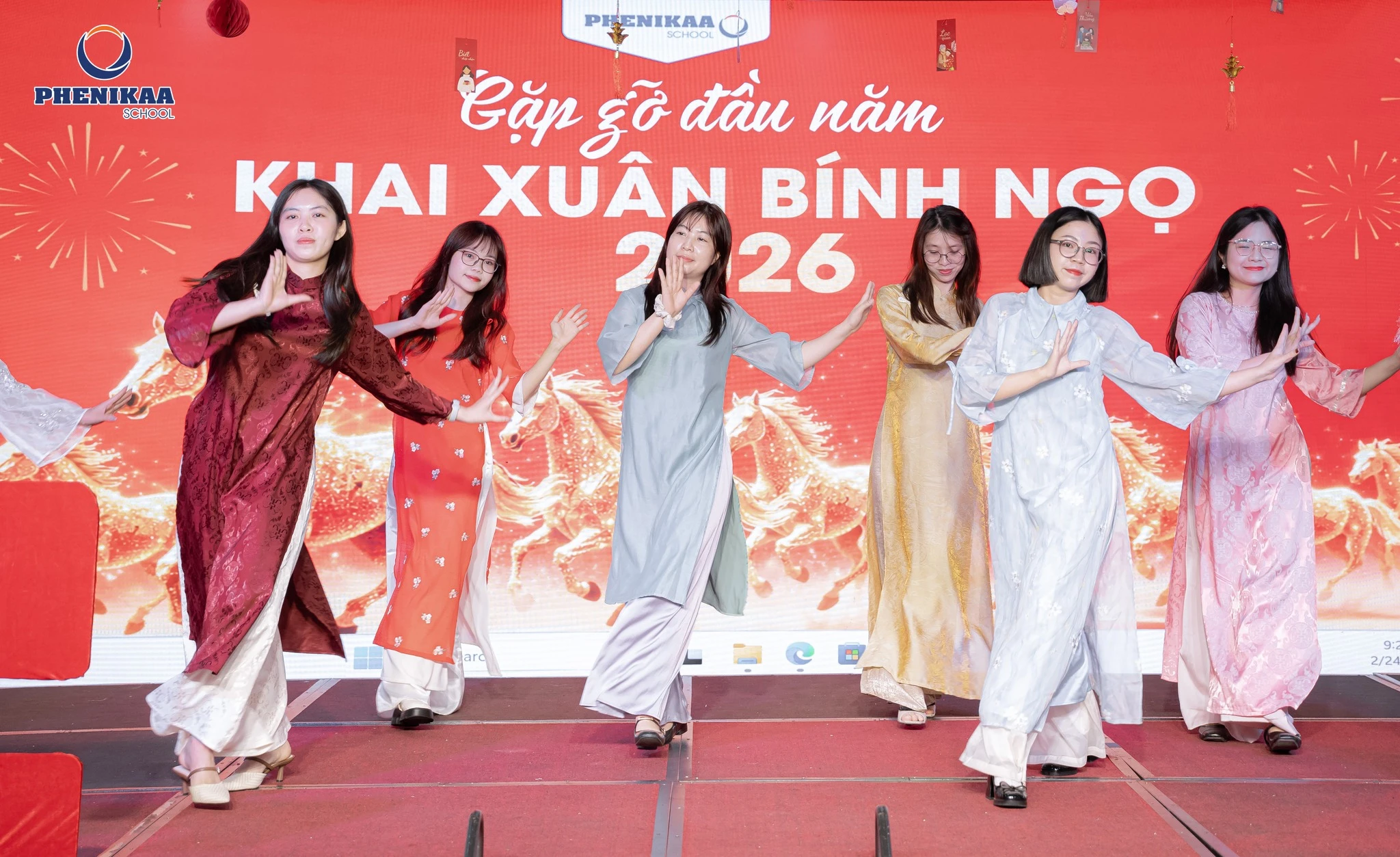 Những tiết mục văn nghệ sôi động tại chương trình