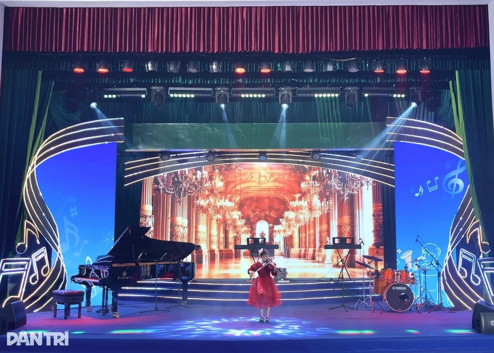 Thí sinh Hoàng Phan An Hiên (Ảnh: Ngọc Minh)