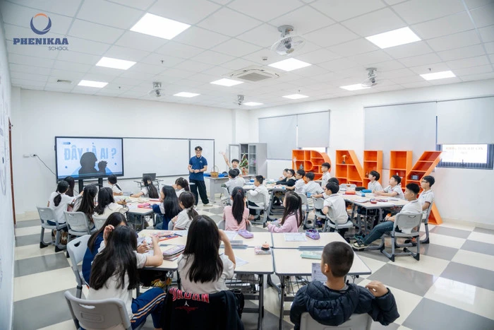 Ảnh minh họa: Học sinh Trường Phổ th&ocirc;ng Li&ecirc;n cấp Phenikaa.