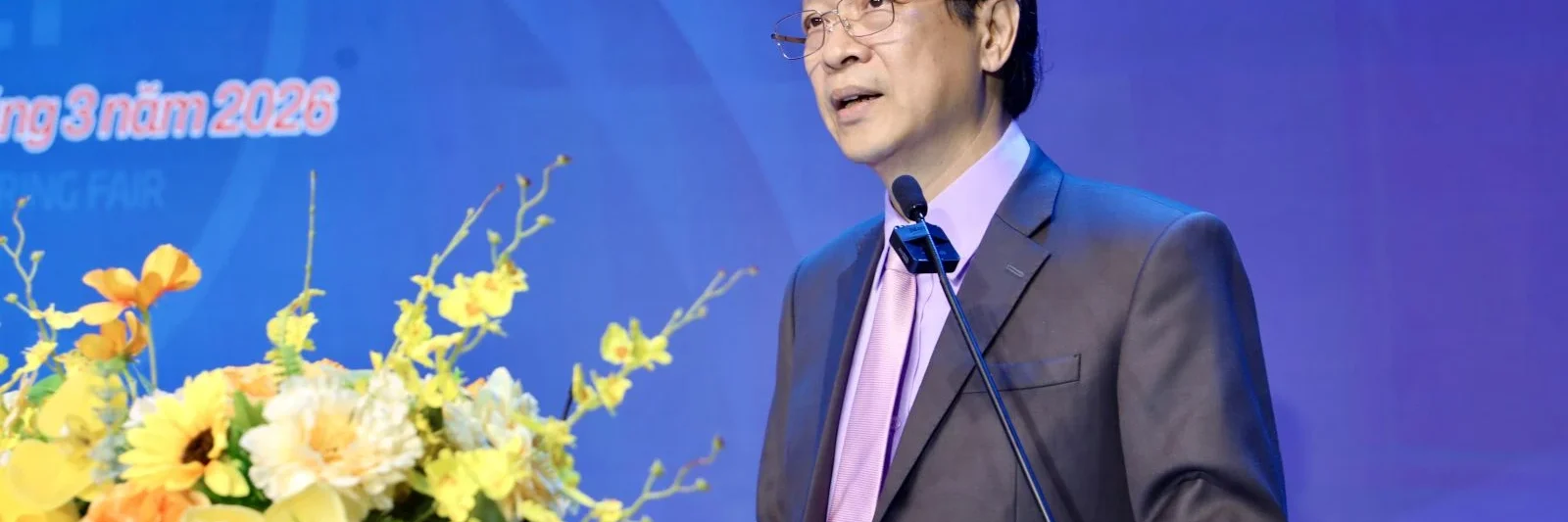 Thứ trưởng Thường trực Phạm Ngọc Thưởng phát biểu tại buổi lễ