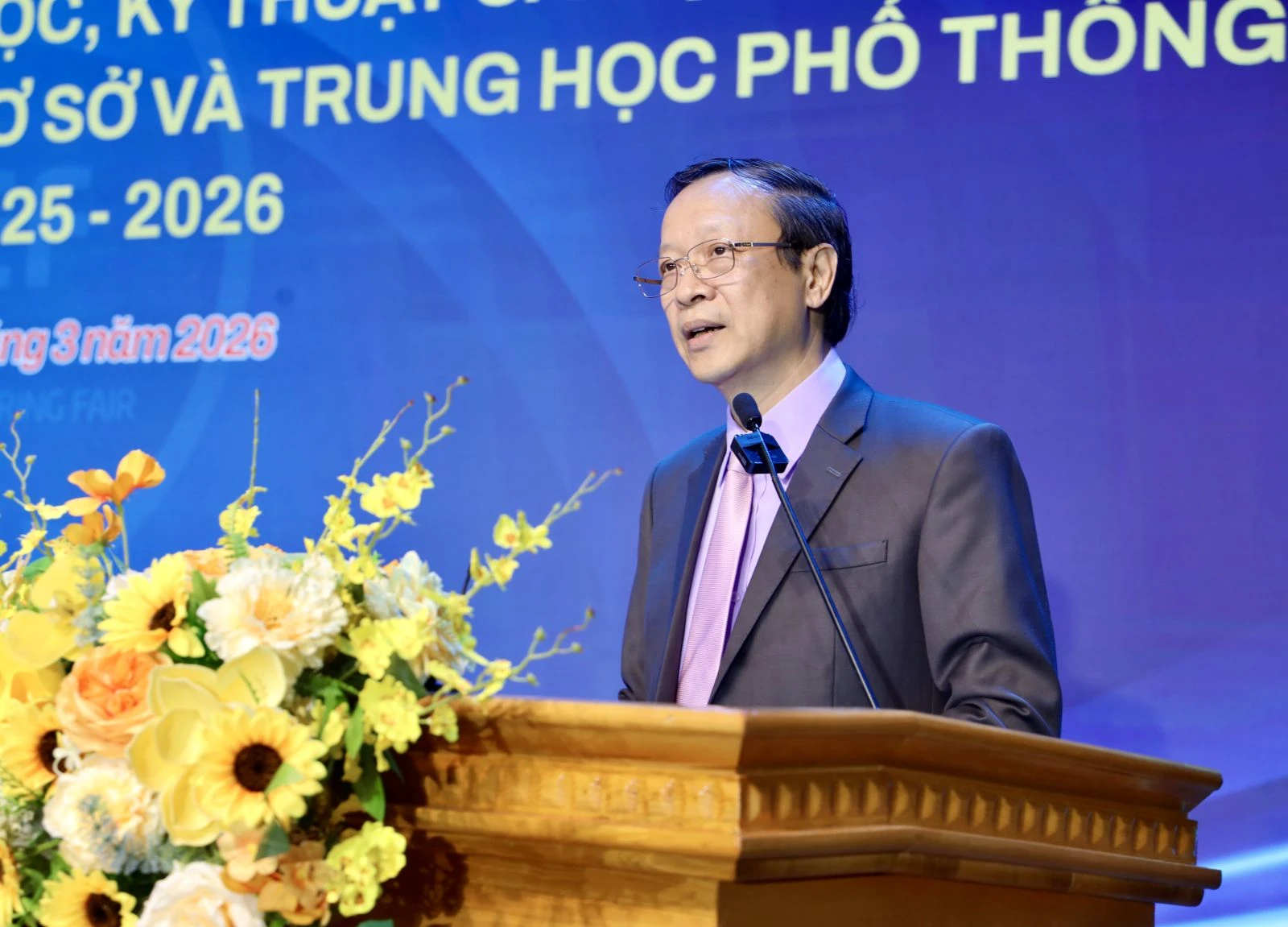 Thứ trưởng Thường trực Phạm Ngọc Thưởng ph&aacute;t biểu tại buổi lễ