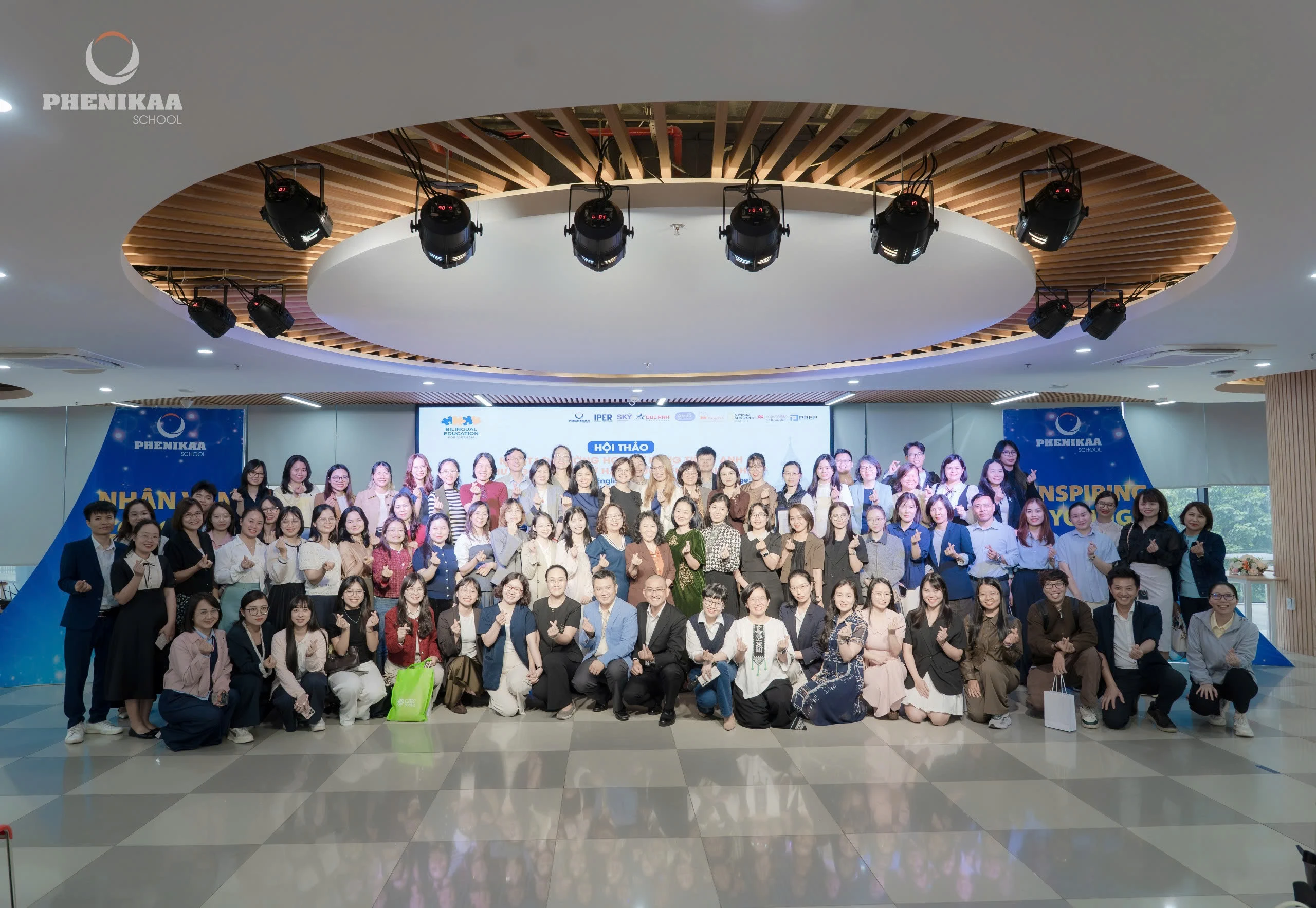 Hội thảo: Kiến tạo trường học sử dụng tiếng Anh như ng&ocirc;n ngữ thứ hai: Thực tiễn v&agrave; Giải ph&aacute;p được tổ chức tại Phenikaa School