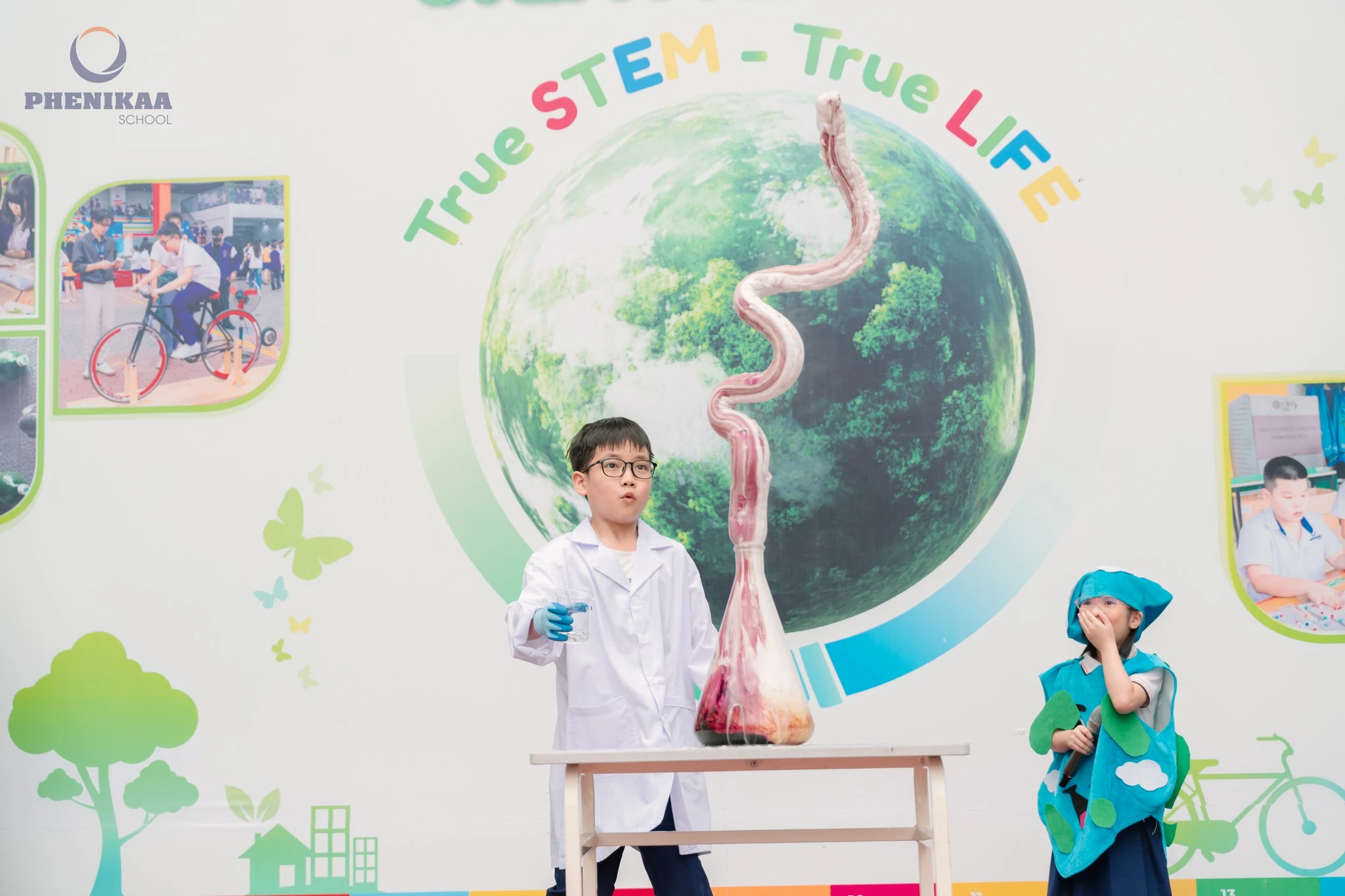 C&aacute;c tiết mục &ldquo;khoa học vui&rdquo;, g&oacute;p phần đưa kiến thức khoa học trở n&ecirc;n sinh động, gần gũi v&agrave; dễ tiếp cận với c&aacute;c em học sinh.