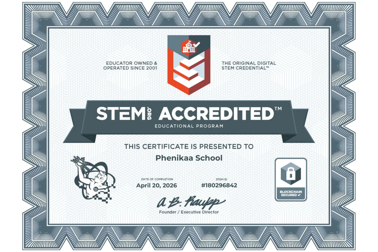 Phenikaa School đạt chứng nhận toàn cầu về giáo dục STEM và lọt Top 5% các tổ chức STEM xuất sắc nhất