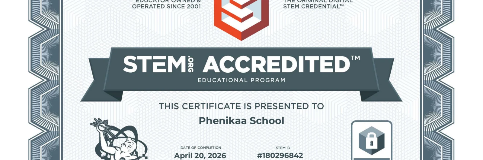 Phenikaa School đạt chứng nhận toàn cầu về giáo dục STEM và lọt Top 5% các tổ chức STEM xuất sắc nhất