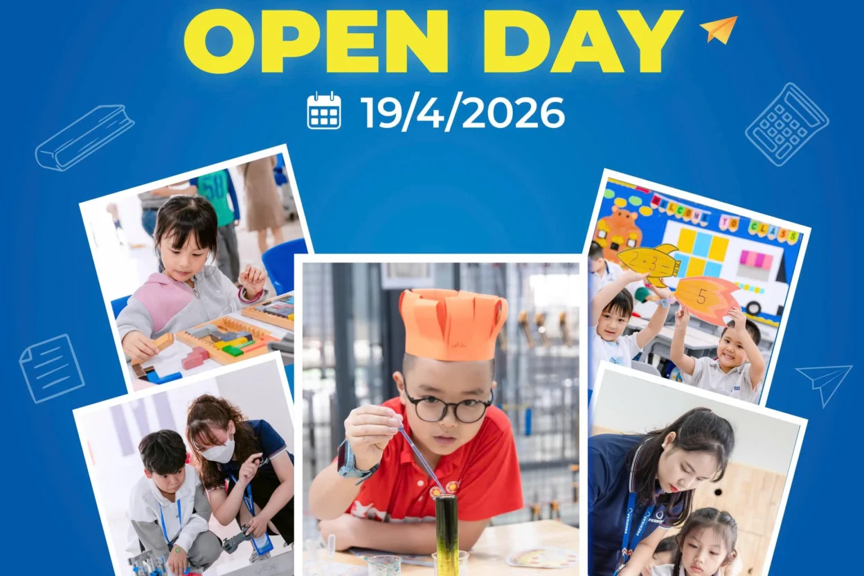 Ngày hội tuyển sinh - Open Day thang 4/2026 tai Phenikaa School