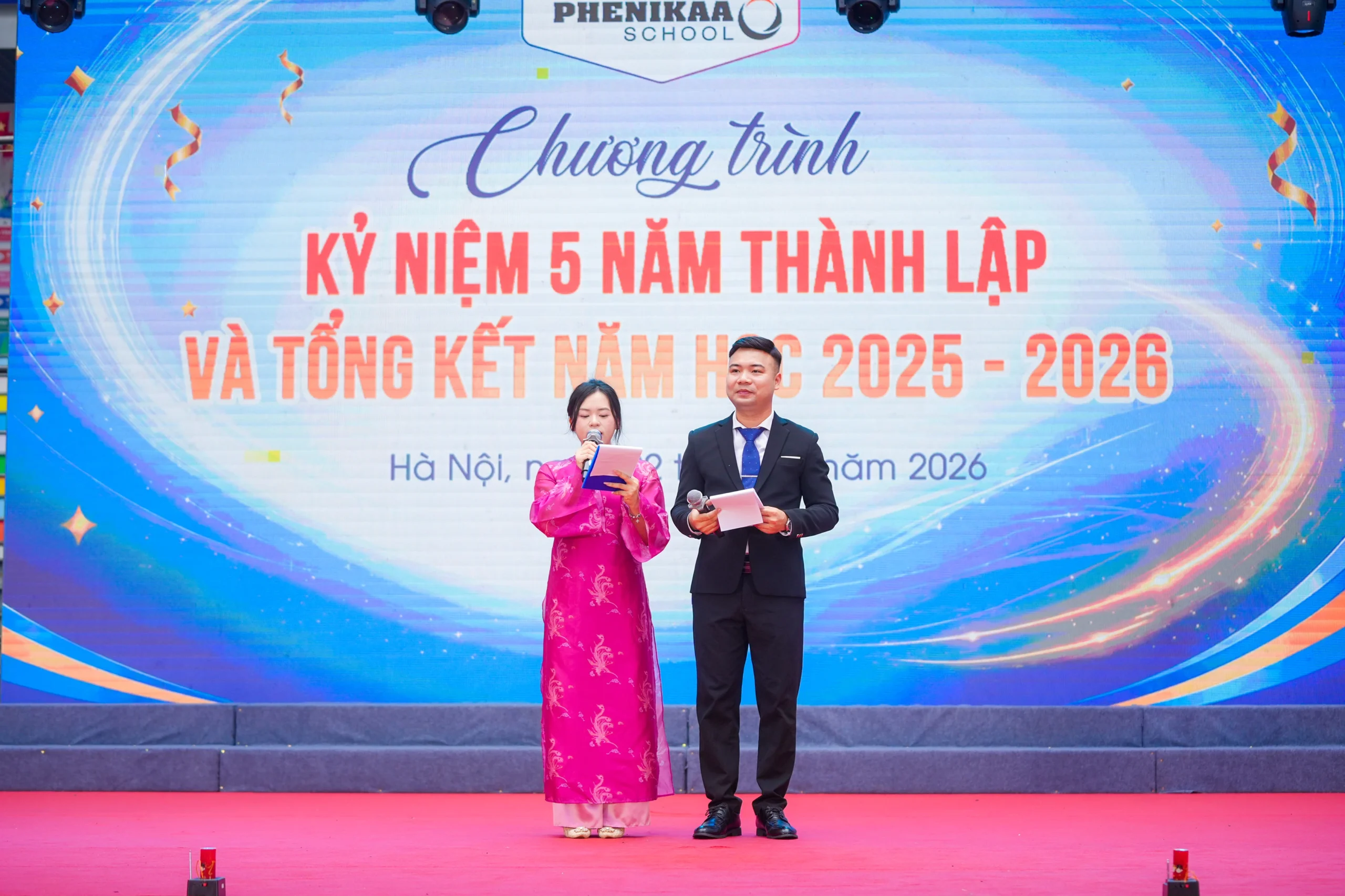 Trường PTLC Phenikaa long trọng tổ chức Chương trình Kỷ niệm 5 năm thành lập trường và Lễ Tổng kết năm học 2025 - 2026