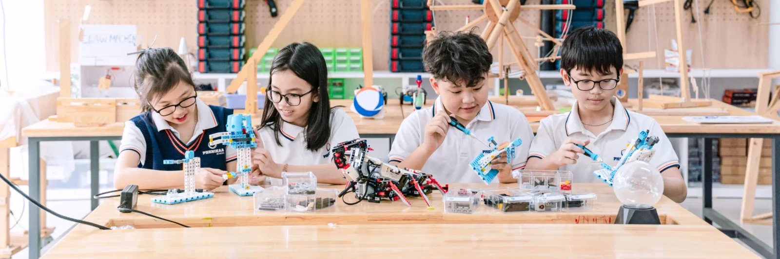 Phenikaa School xây dựng môi trường học tập, nơi mỗi học sinh được khám phá năng lực riêng, theo đuổi đam mê để tỏa sáng theo cách riêng