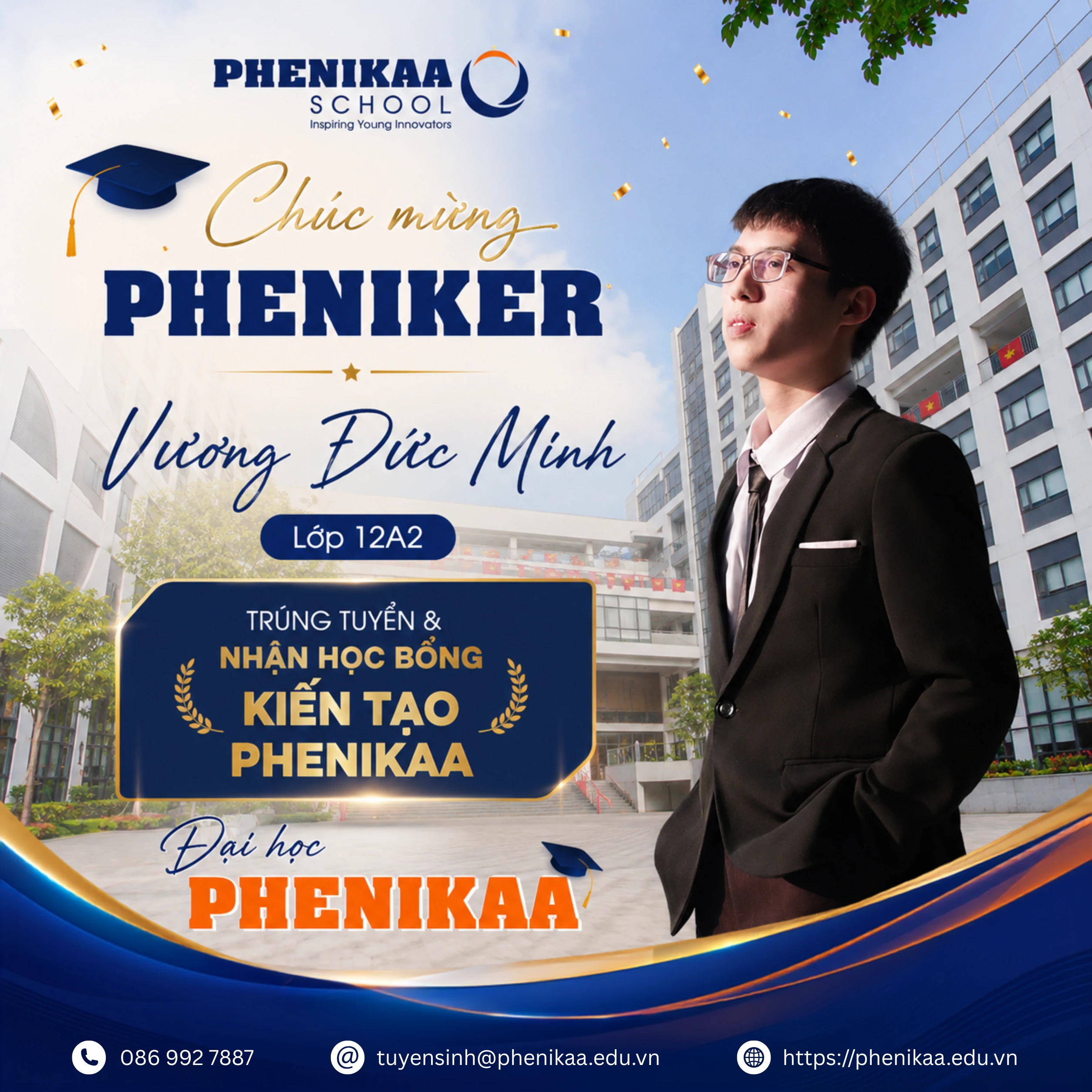 Vương Đức Minh - Học bổng Kiến tạo Phenikaa