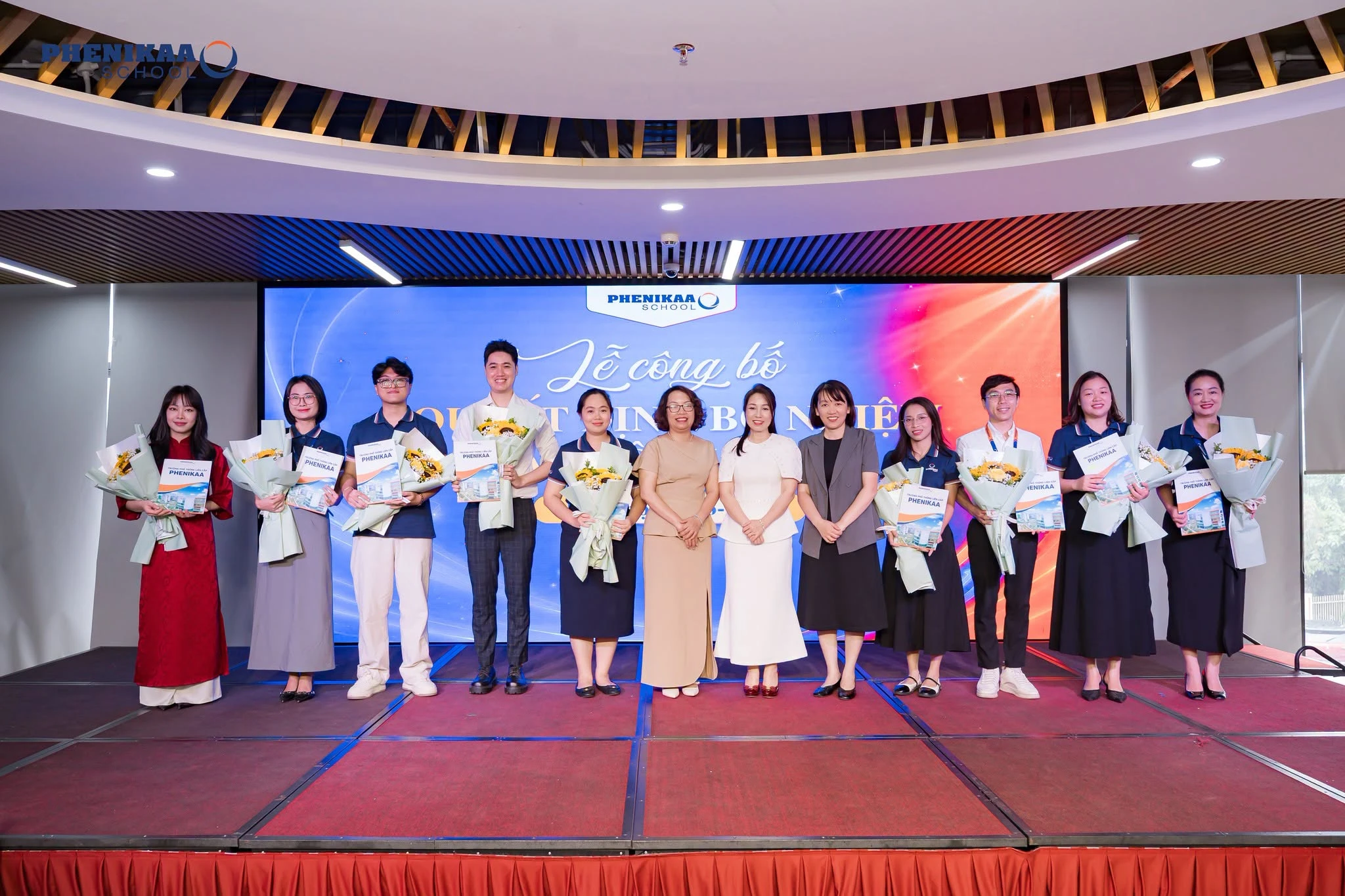 Lễ c&ocirc;ng bố quyết định bổ nhiệm đội ngũ C&aacute;n bộ Quản l&yacute; năm học 2026 - 2027