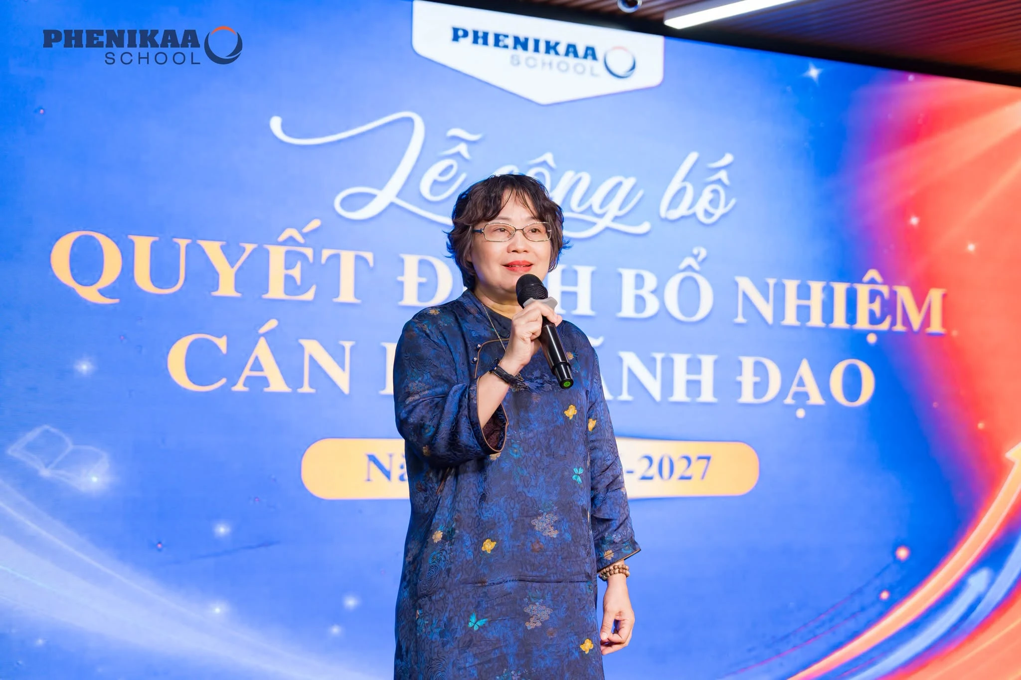 Bà Lê Thị Minh Thảo phát biểu tại buổi lễ