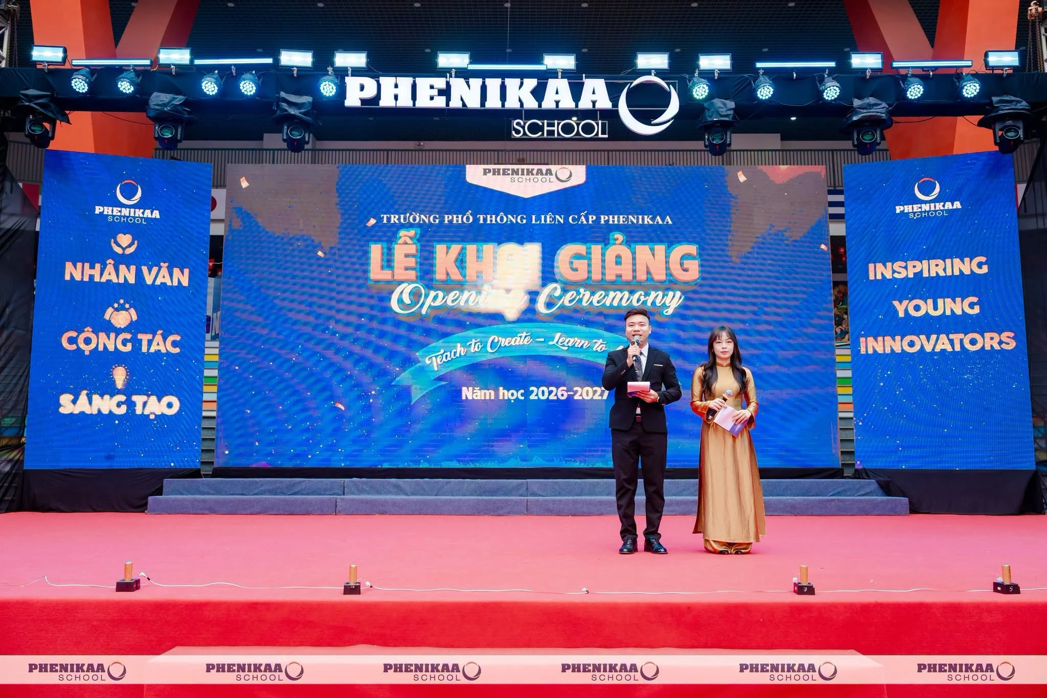 LỄ KHAI GIẢNG NĂM HỌC 2026 - 2027: TEACH TO CREATE - LEARN TO LEAD | DẠY ĐỂ KIẾN TẠO - HỌC ĐỂ DẪN DẮT TƯƠNG LAI
