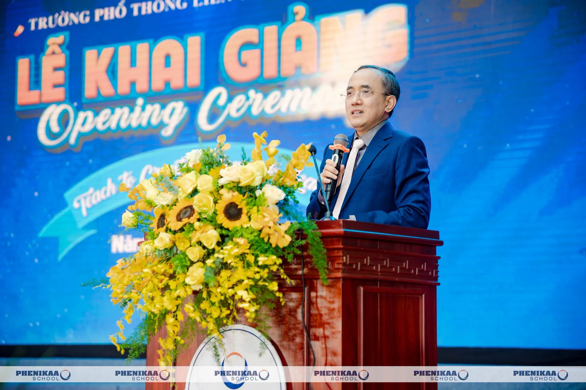 GS.TS. Hồ Xuân Năng - Chủ tịch HĐQT Tập đoàn Phenikaa phát biểu tại chương trình