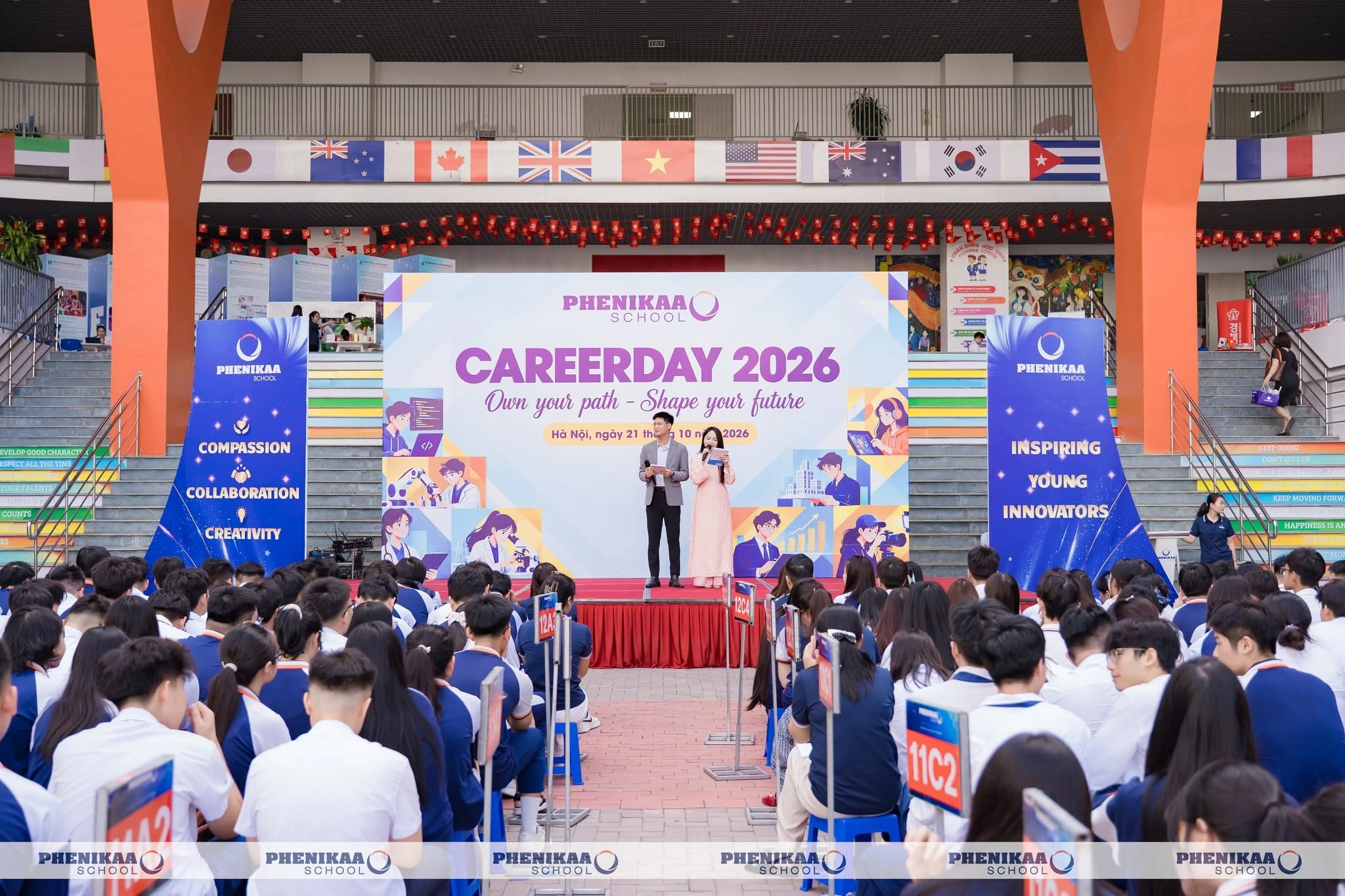 Ngày hội Hướng nghiệp CAREER DAY 2026 với chủ đề “Own Your Path – Shape Your Future”